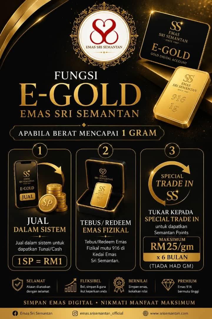 NAK EMAS MURAH SINI TEMPAT NYA!