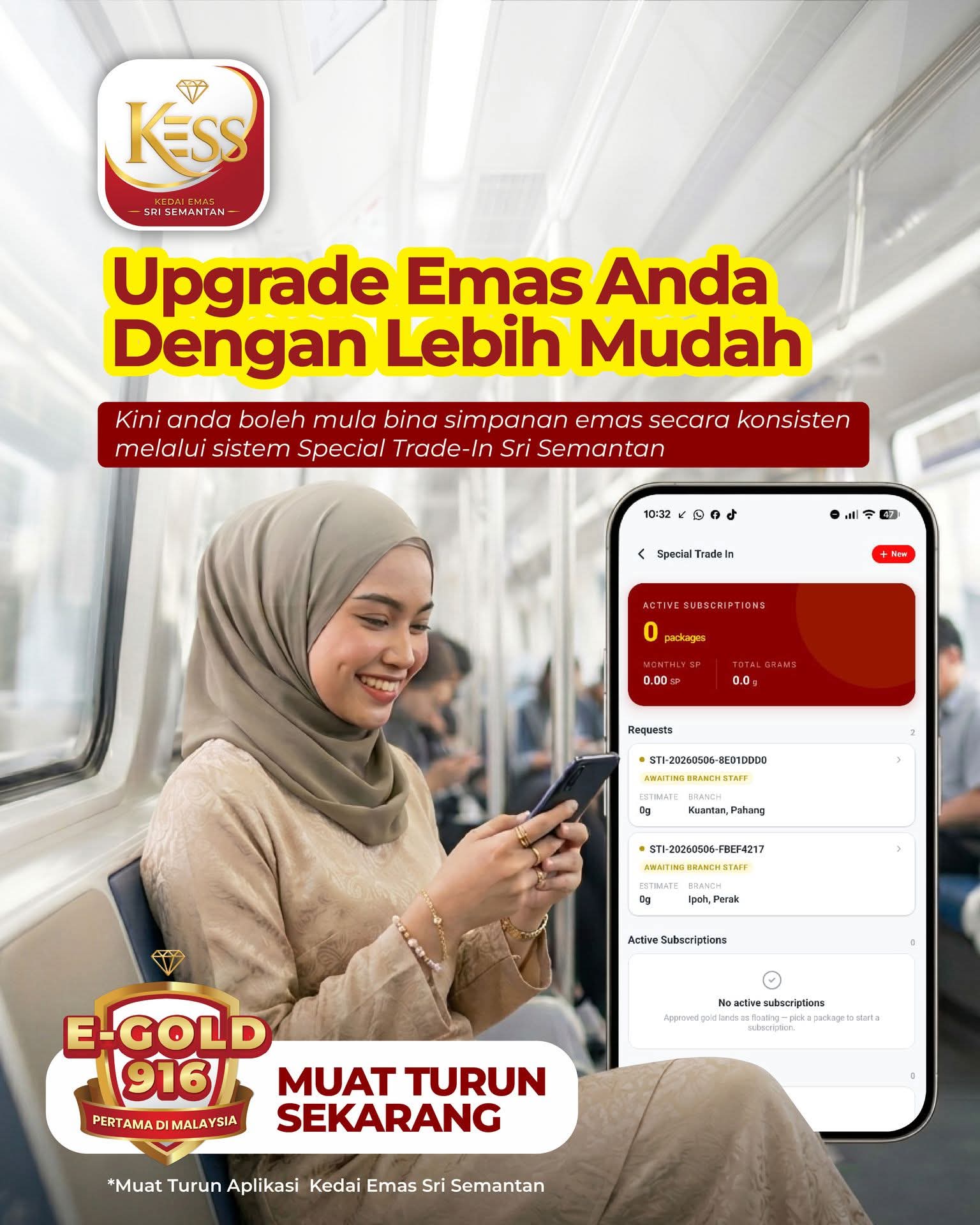 NAK EMAS MURAH SINI TEMPAT NYA!