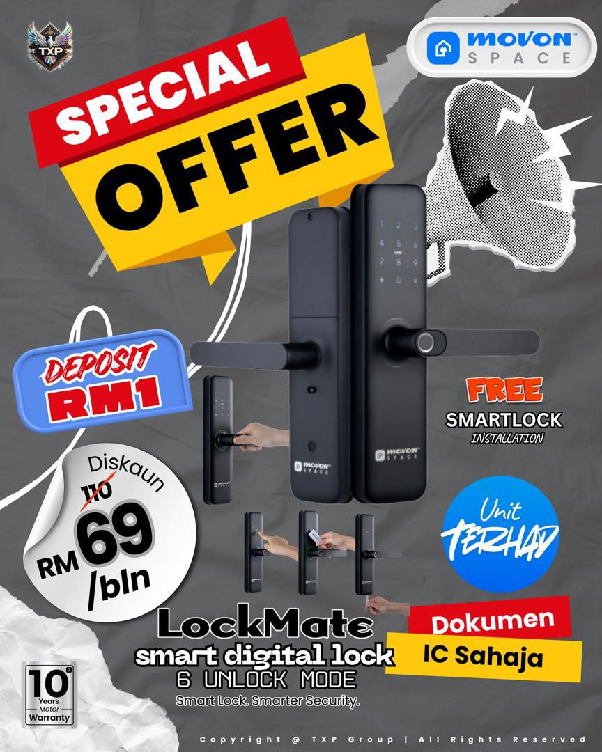 LOCKMATE Smart Digital Lock