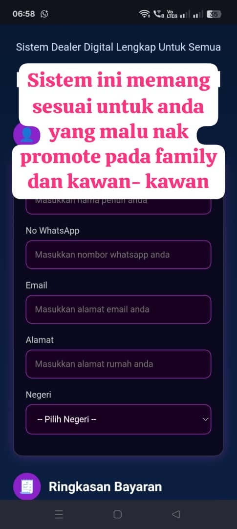 Sistem Buat Kerja