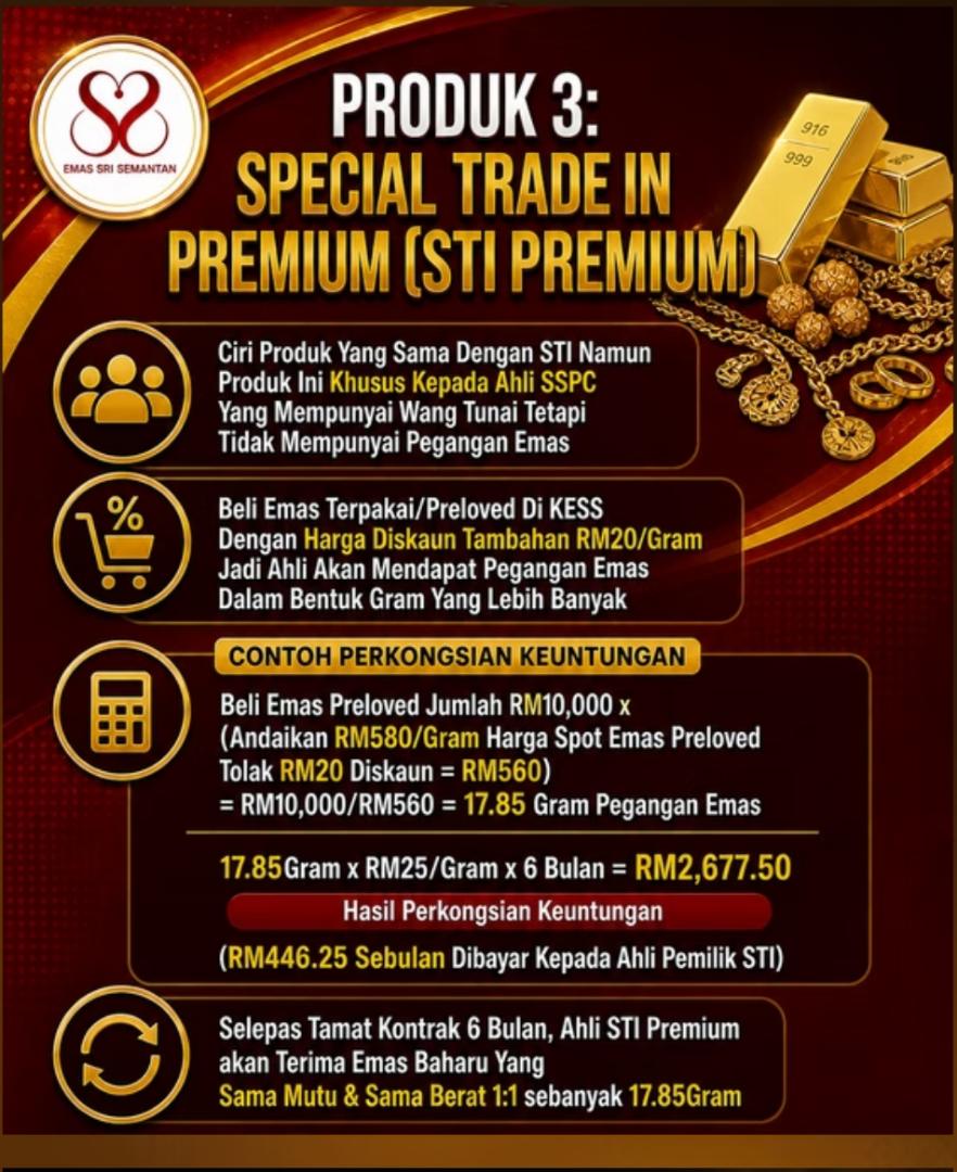 NAK EMAS MURAH SINI TEMPAT NYA!