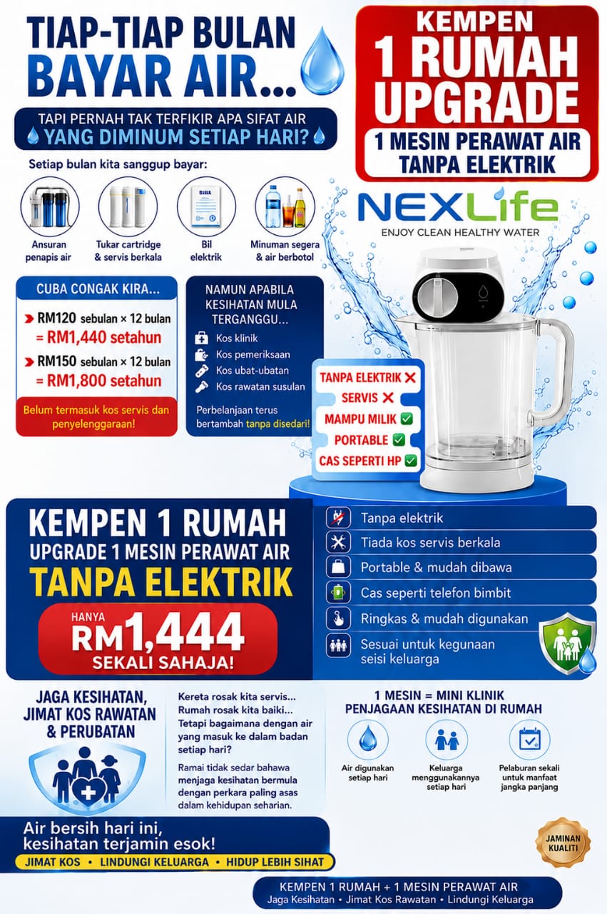 PERKONGSIAN MESIN PORTABLE NEXLIFE