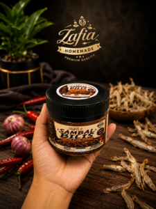 Zafia Sambal Bilis Cornflakes Garing Homemade