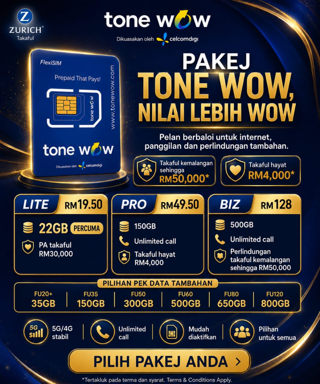 Simkad Digi Tonewow Super Jimat
