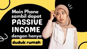 Kerja Sambilan dan Side Income Hanya Menggunakan Phone