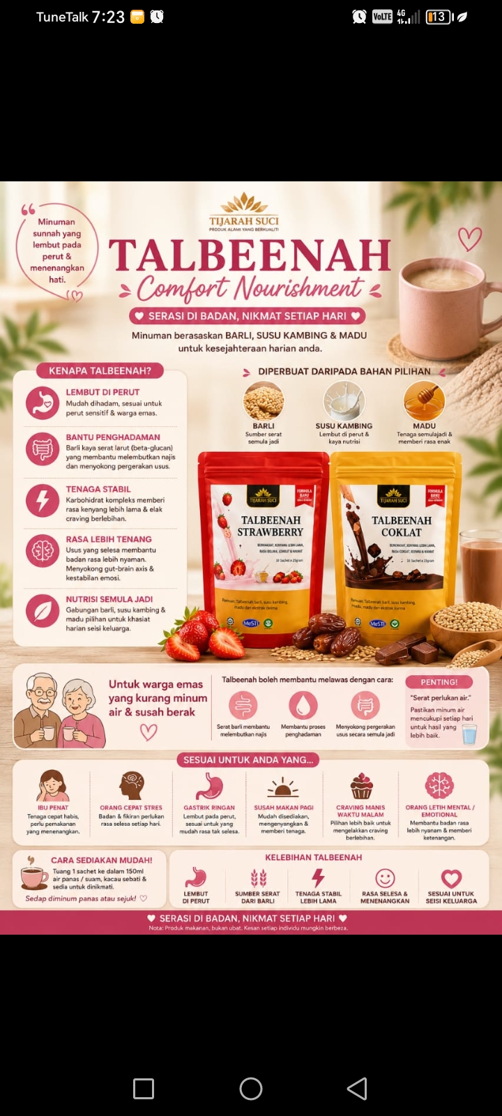 Kopi Vcoff khas untuk wanita hebat