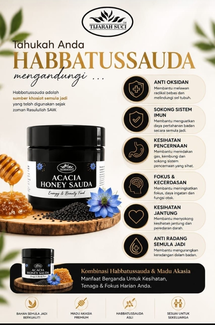 Acacia HoneySauda