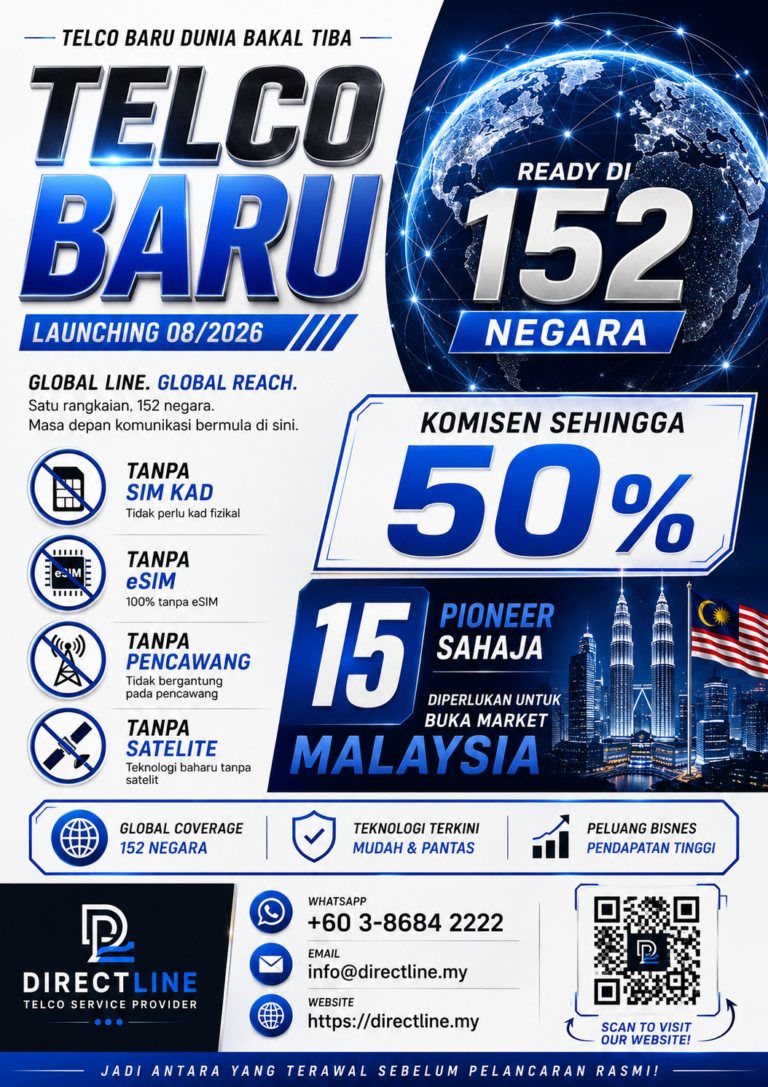Jadi Yang Terawal Bersama DIRECTLINE !