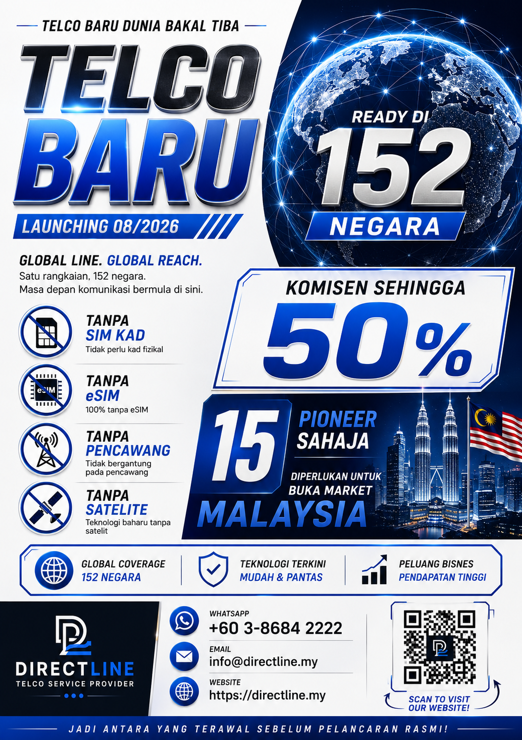Jadi Yang Terawal Bersama DIRECTLINE !