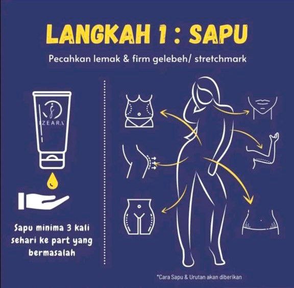 LOSYEN PELANGSING BADAN VIRAL IZEARA DPT 2 FREE GIFT
