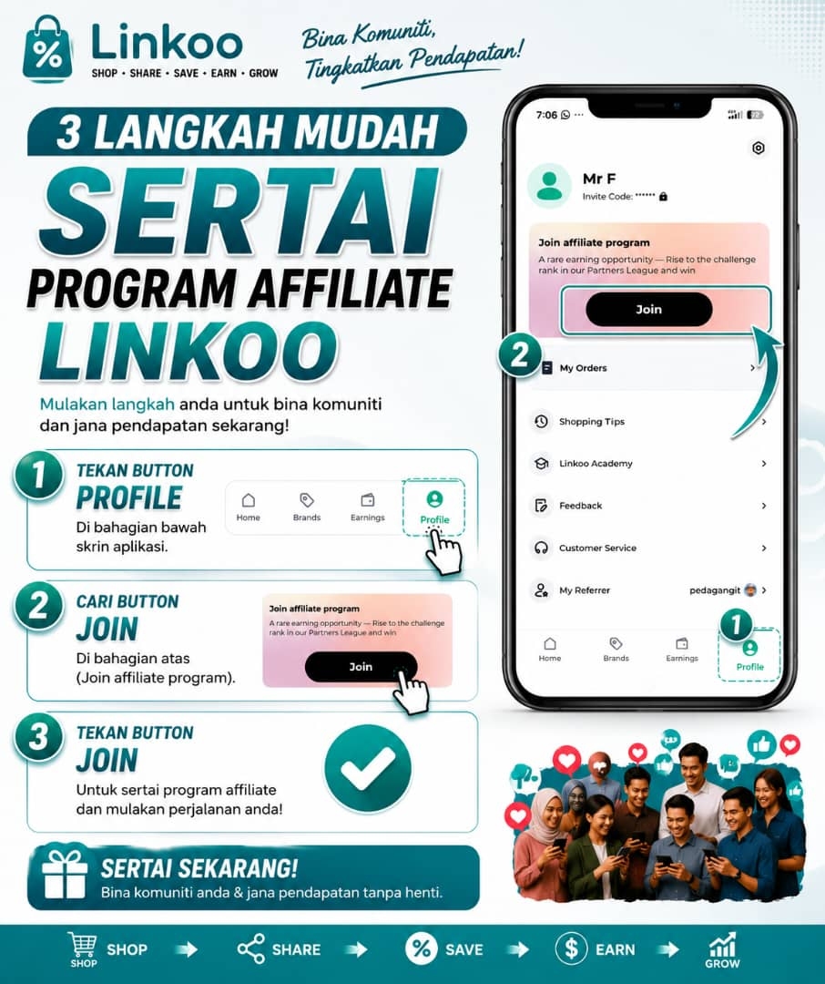 Shopping dapat cashback