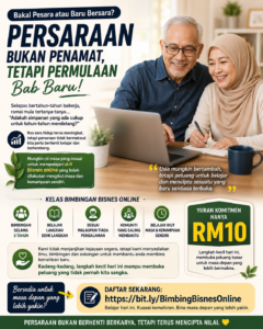Terus Belajar, Terus Berkembang Walaupun Sudah Bersara