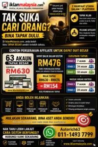 Belum Ajak Orang Dah Dapat RM476