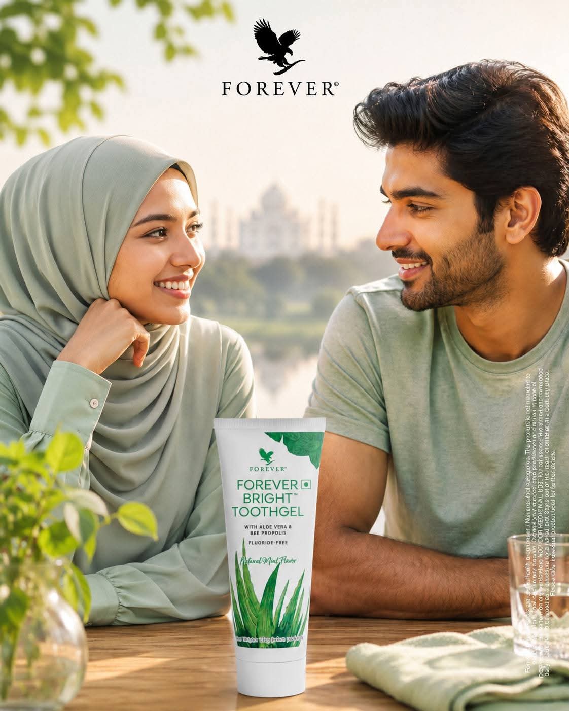 🌿 Forever Bright® Aloe Vera Toothgel “Senyuman Lebih Bersih, Nafas Lebih Segar, Penjagaan Seisi Keluarga.”