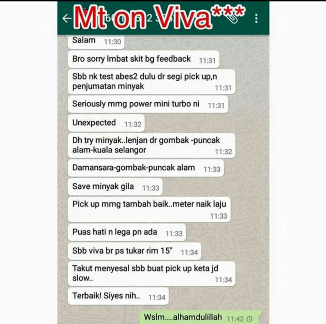 Alat Tambah Laju Jimat Minyak