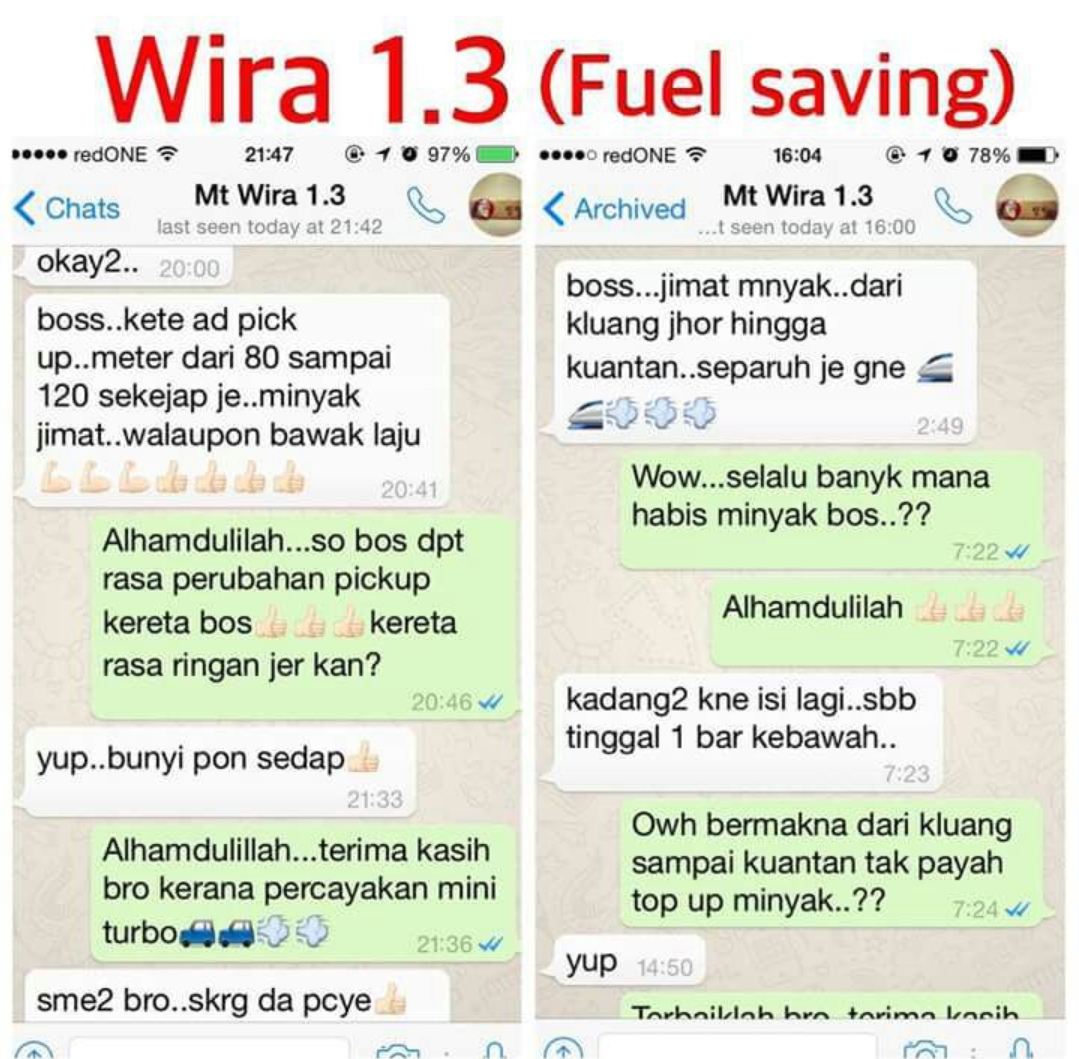 Alat Tambah Laju Jimat Minyak