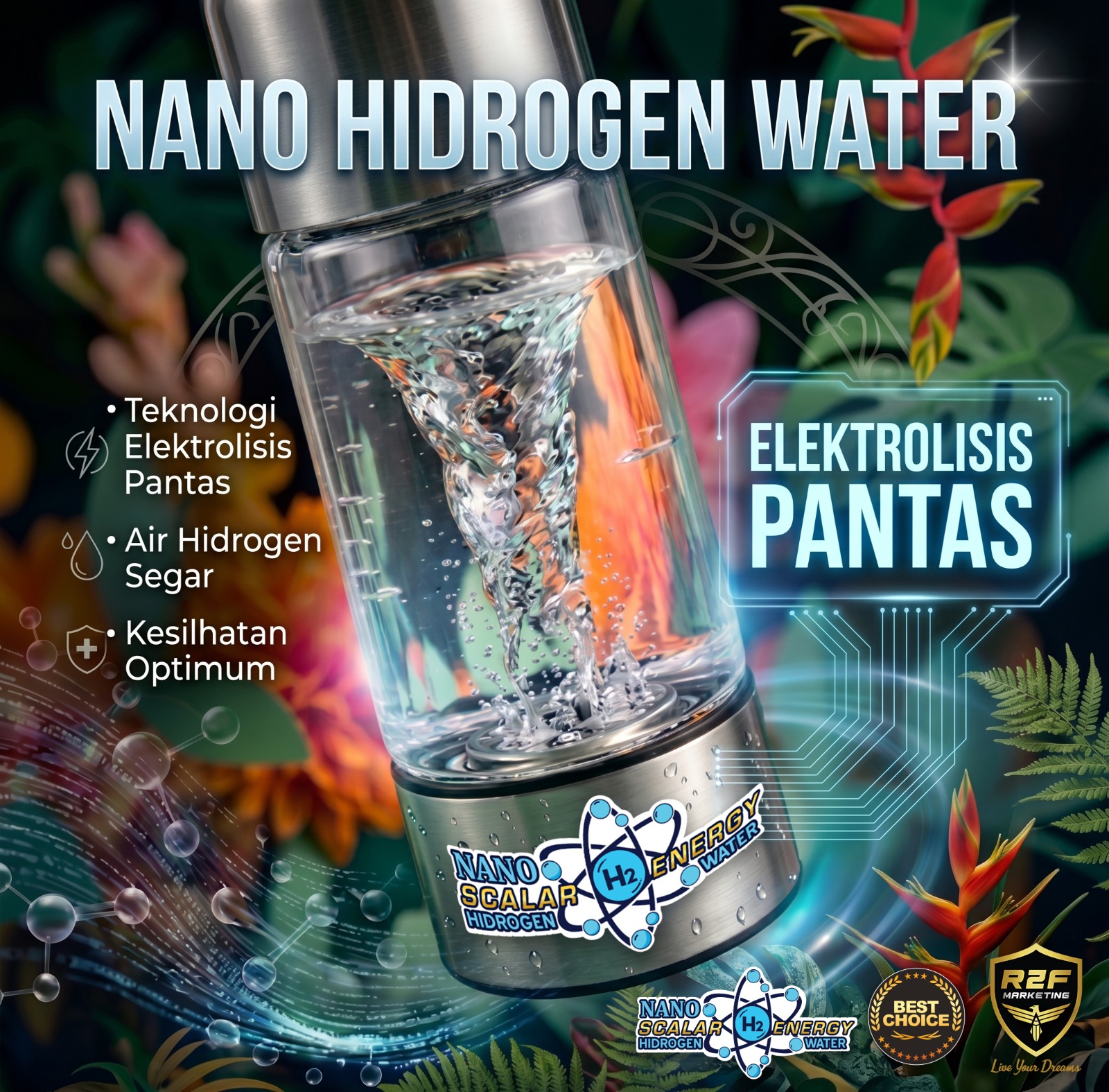 AIR HIDROGEN NANO