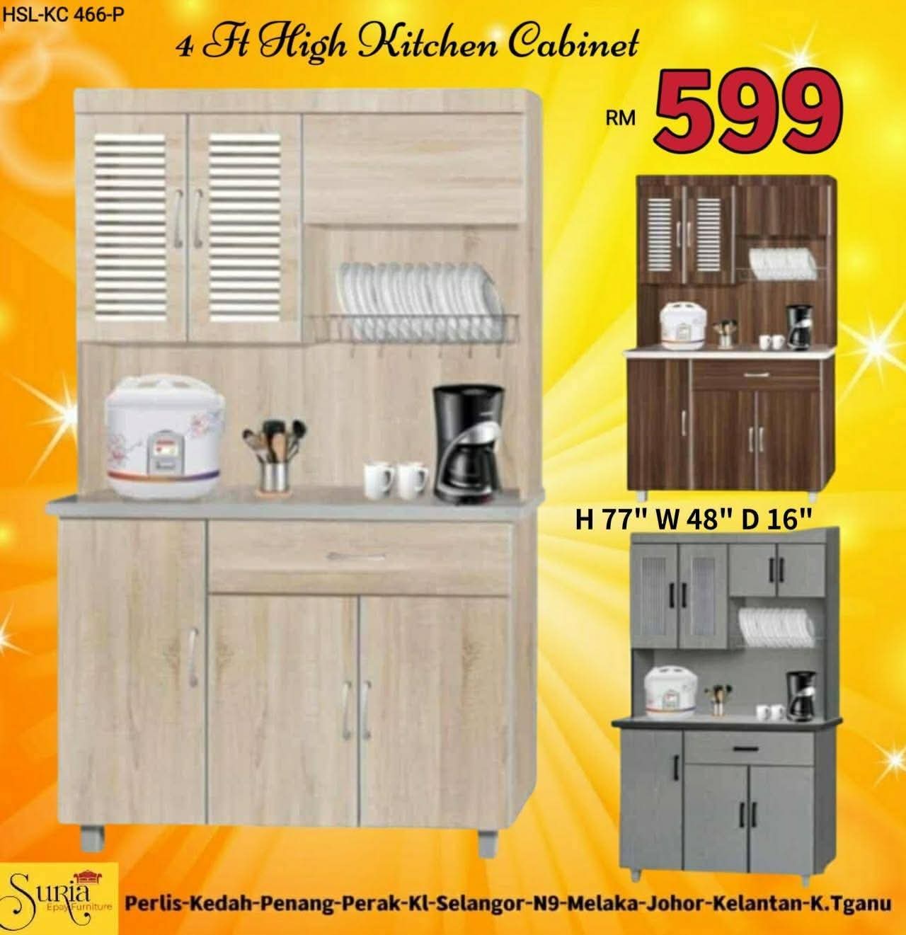 KABINET DAPUR MAMPU MILIK HARGA DIRECT KILANG BOLEH COD
