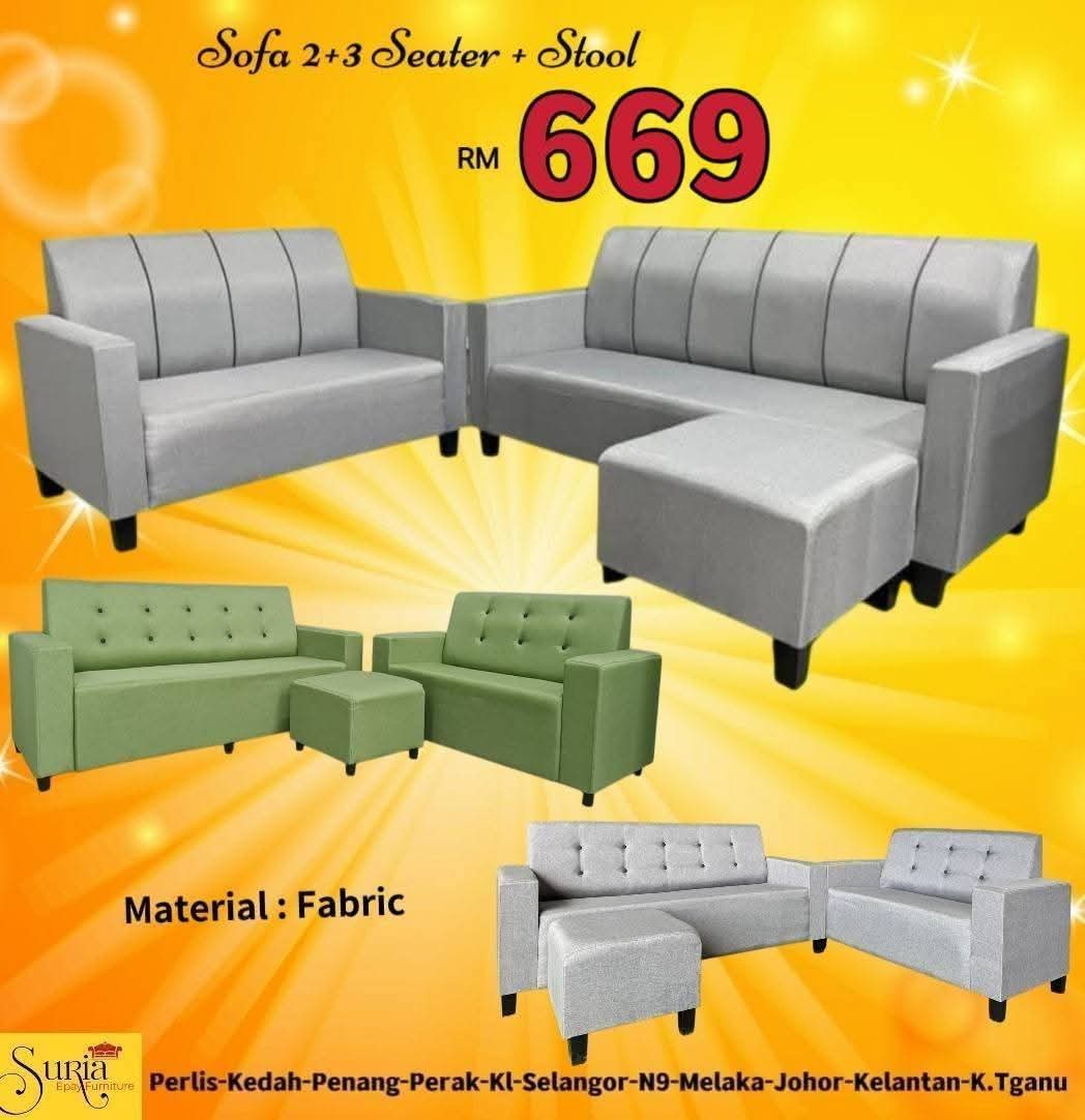 SOFA HARGA DIRECT KILANG FREE DELIVERY DAN BOLEH COD