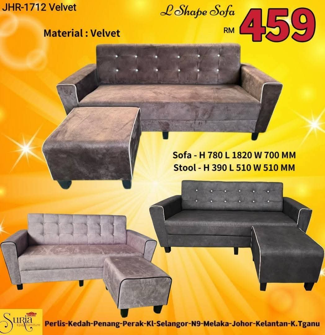 SOFA HARGA DIRECT KILANG FREE DELIVERY DAN BOLEH COD