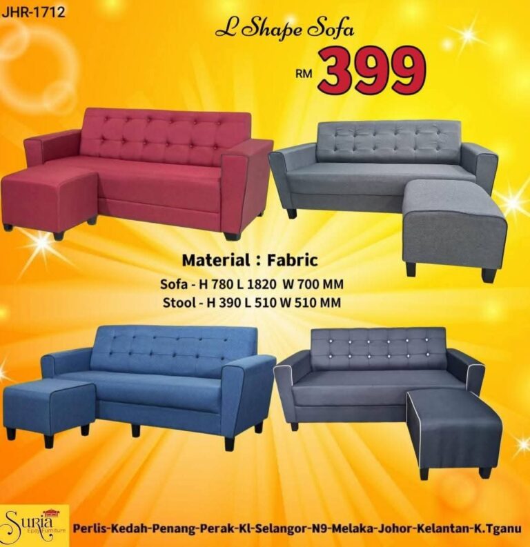 SOFA HARGA DIRECT KILANG FREE DELIVERY DAN BOLEH COD