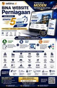 BINA WEBSITE SEPANTAS 5 MINIT DENGAN Ai