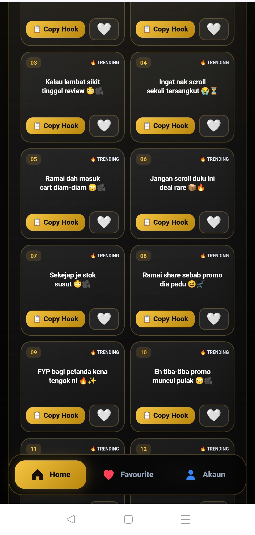 🔥 500+ Hook Viral TikTok Affiliate – Copy & Paste Je!