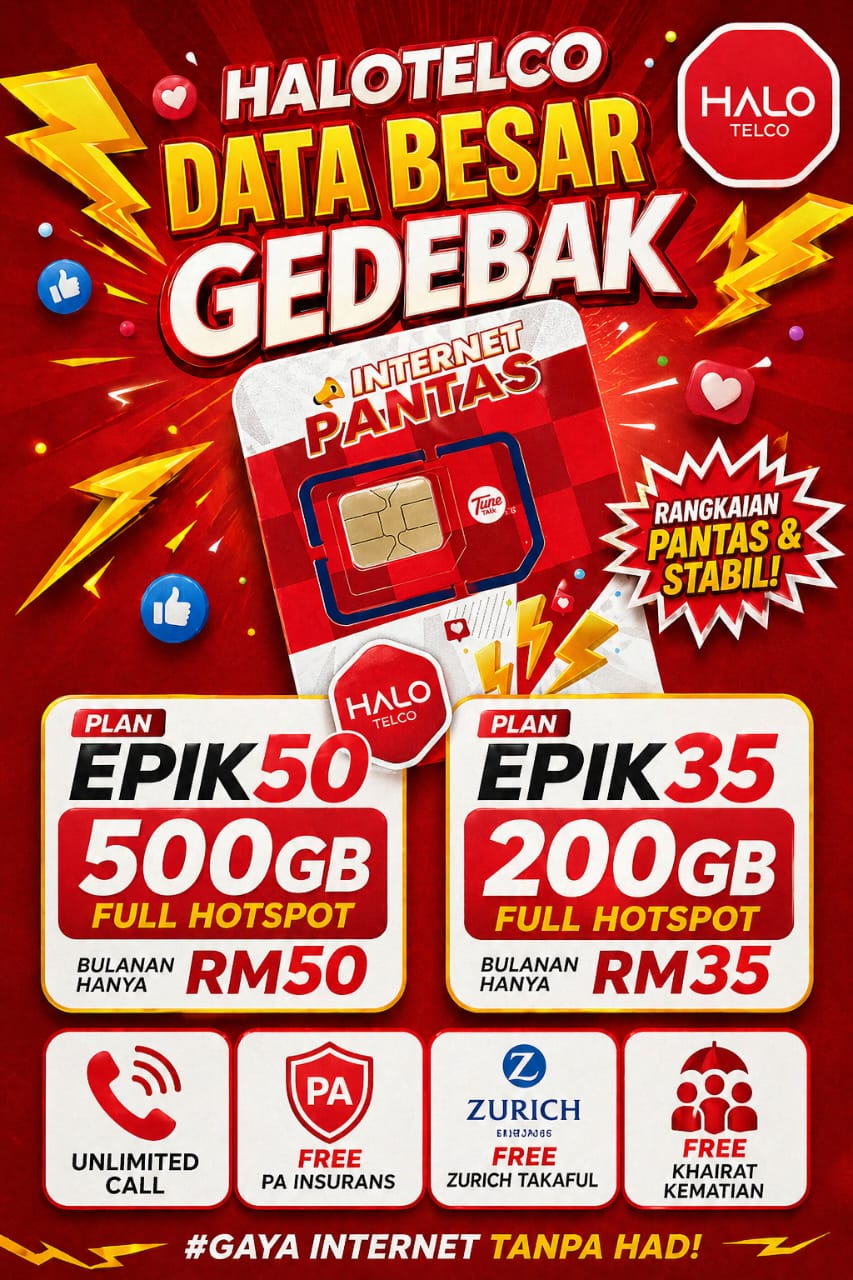 Halo Telco Simkad