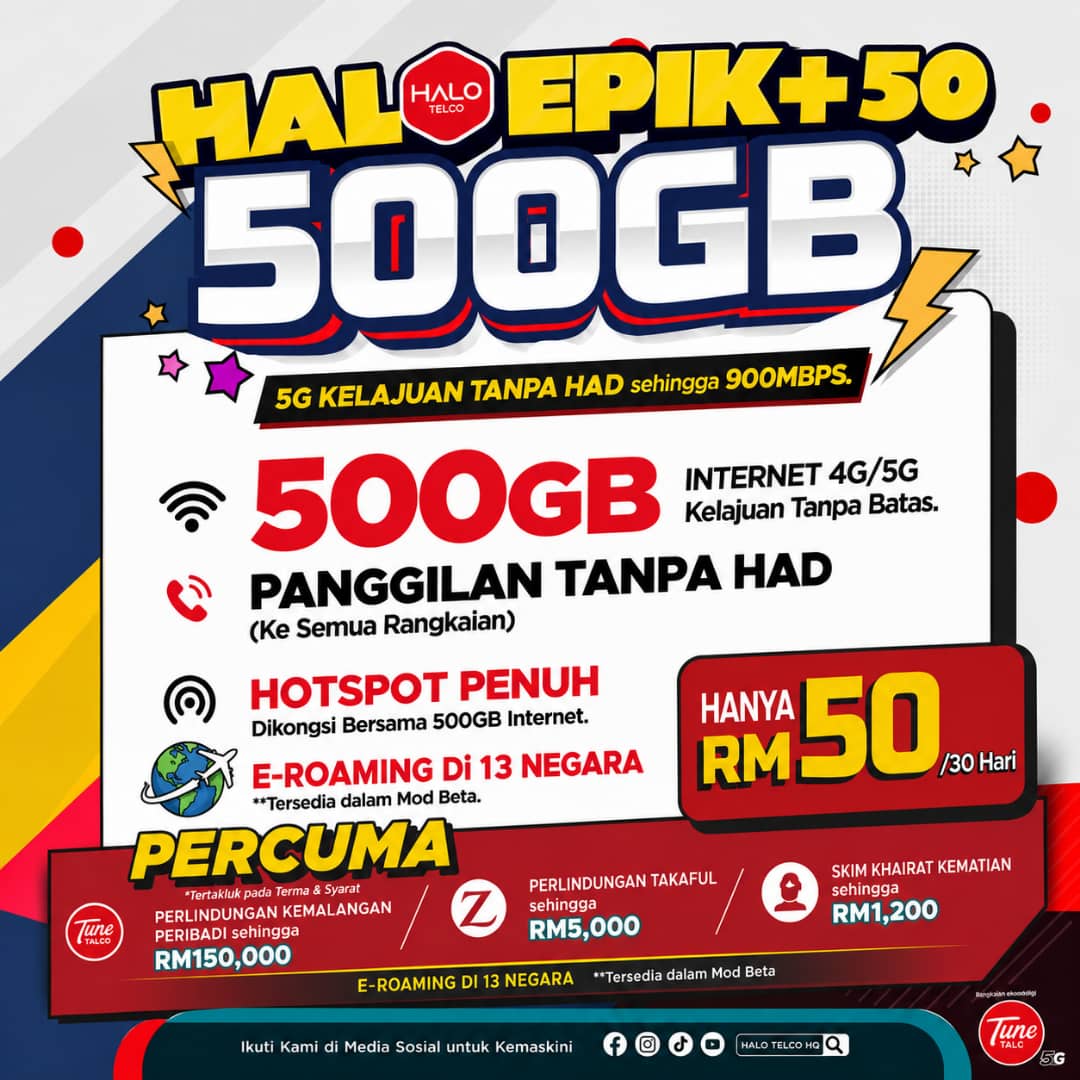 Halo Telco Simkad