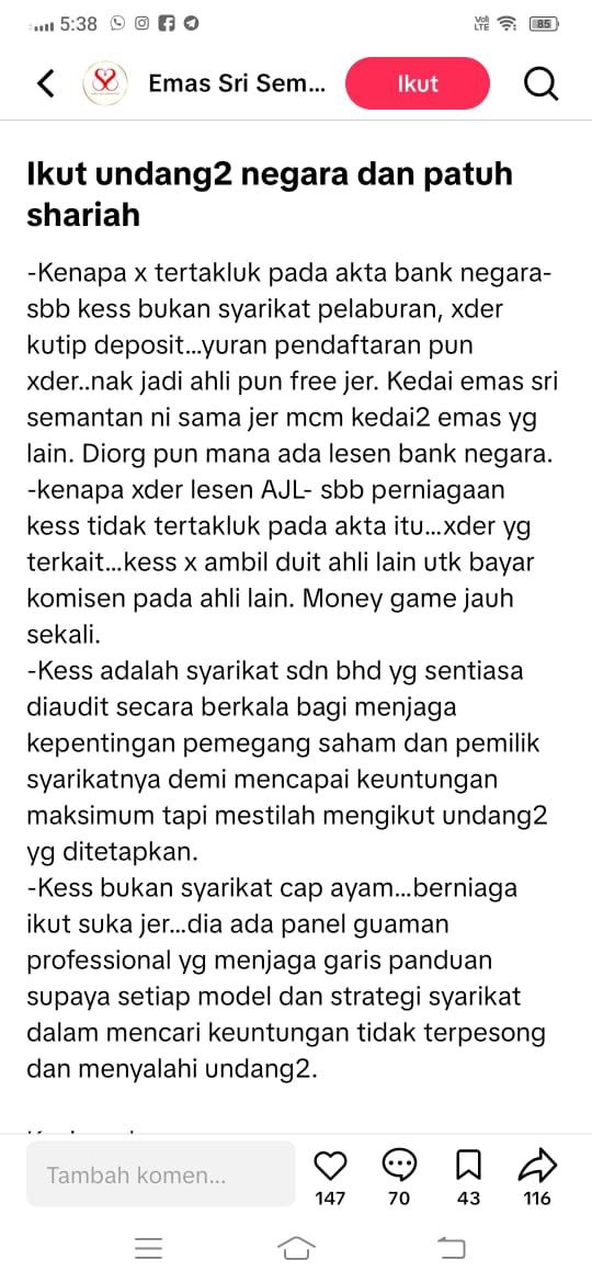 KEDAI EMAS SRI SEMANTAN