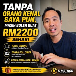 RM100 sehari. Bukan teori. Bukan motivasi.
