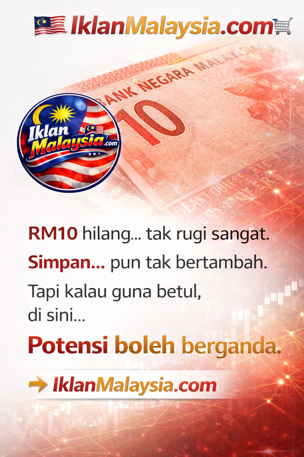Buat Duit Hari2 Dengan Iklan Malaysia RM10 je boleh Jana Income sehingga rm1.5juta ++join sekarang !!!