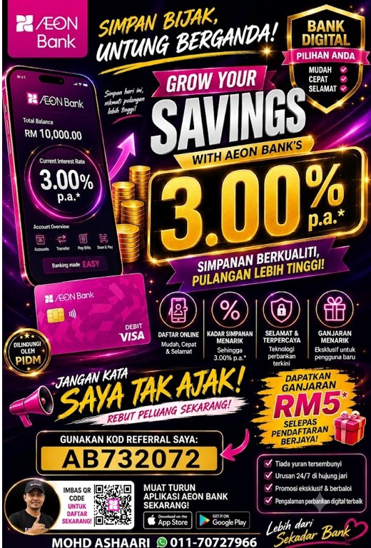 Aeon Bank Debit Card