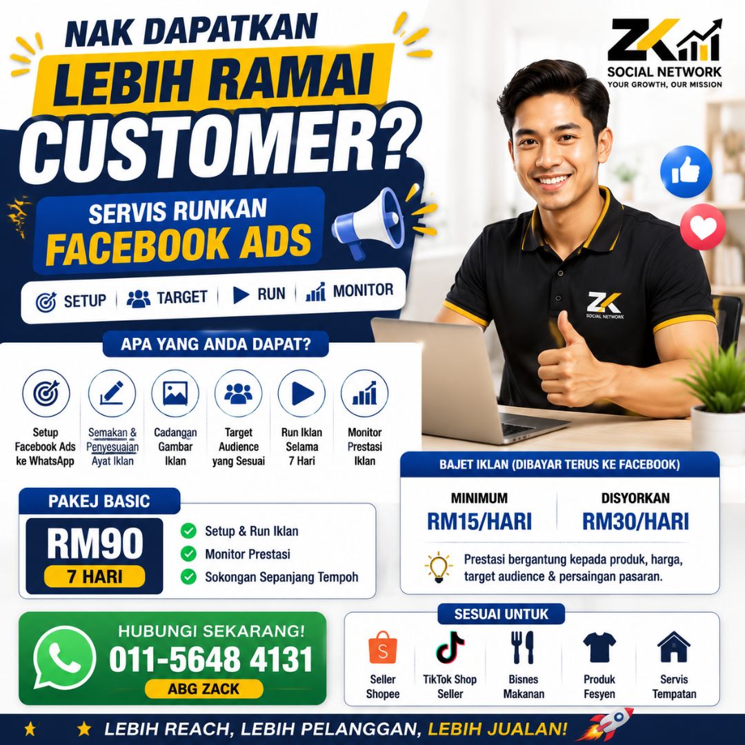 🚀 𝐒𝐞𝐫𝐯𝐢𝐬 𝐑𝐮𝐧𝐤𝐚𝐧 𝐅𝐚𝐜𝐞𝐛𝐨𝐨𝐤 𝐀𝐝𝐬 𝐁𝐚𝐬𝐢𝐜 | 𝐒𝐞𝐭𝐮𝐩 𝐈𝐤𝐥𝐚𝐧 𝐅𝐚𝐜𝐞𝐛𝐨𝐨𝐤 𝐊𝐞 𝐖𝐡𝐚𝐭𝐬𝐀𝐩𝐩 (𝟕 𝐇𝐚𝐫𝐢)