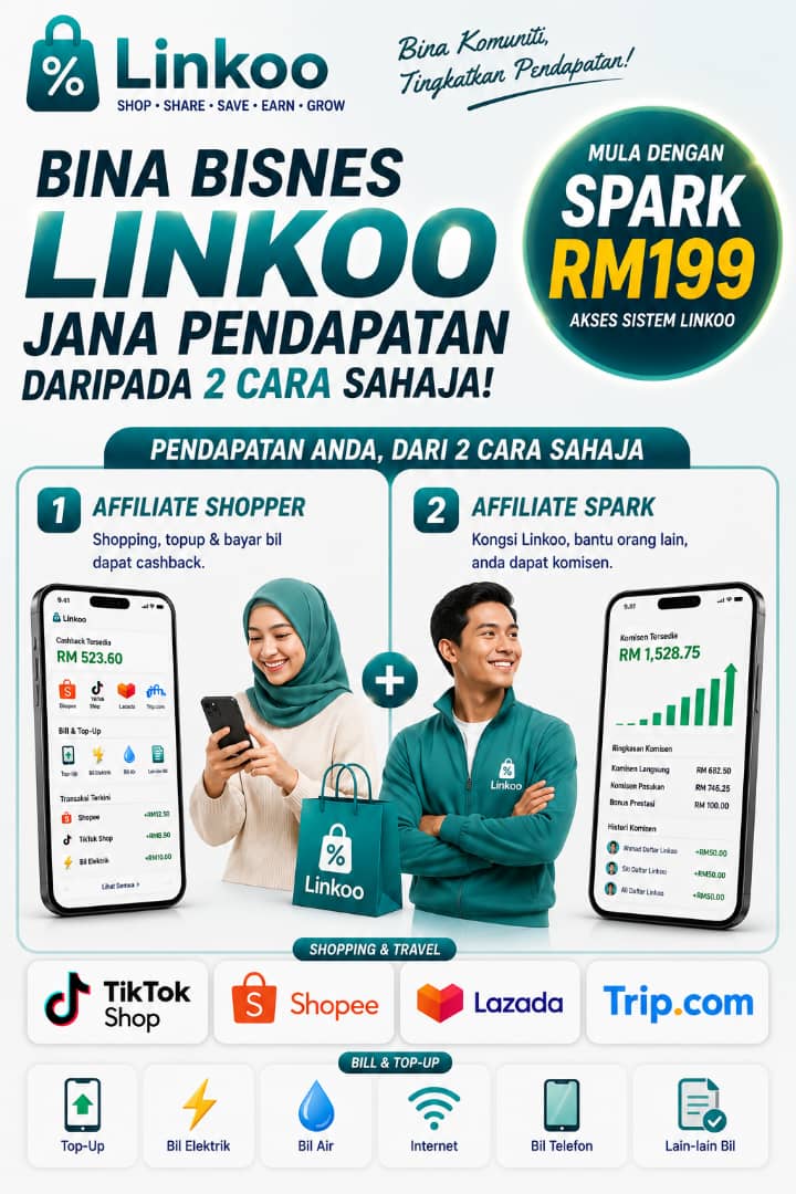 KOMUNITI CASHBCAK LINKOO
