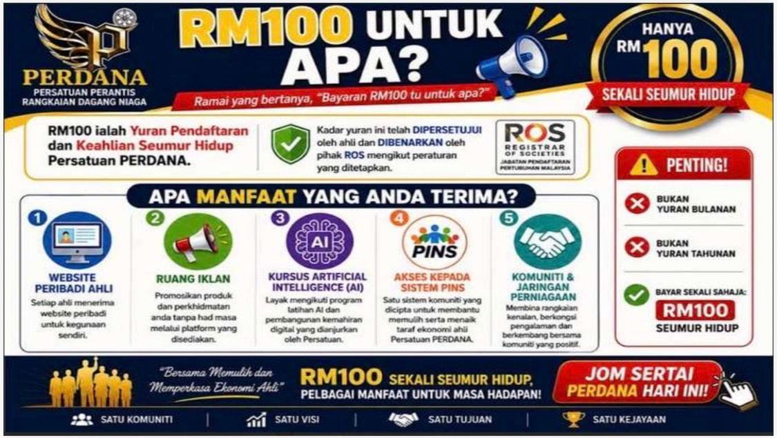 Persatuan Perdana Rangkaian Dagang Niaga