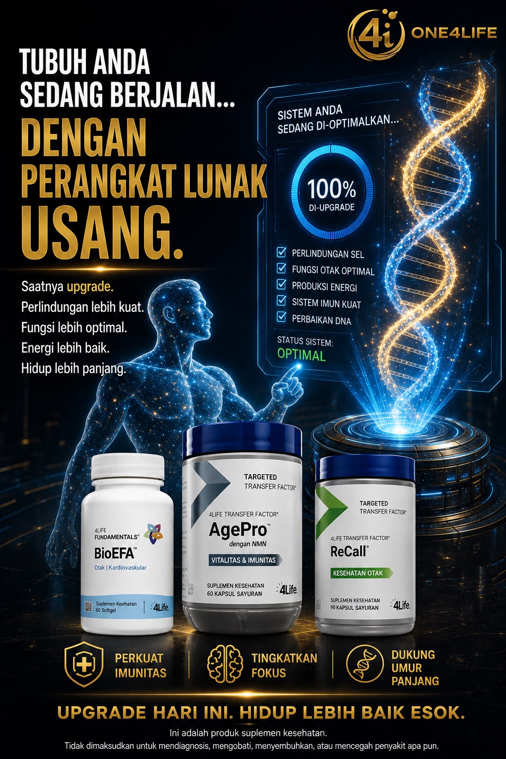 TF. Cipta peluang untuk kekal sihat