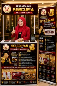 Daftar jadi ahli sspc-kedai emas sri sematan