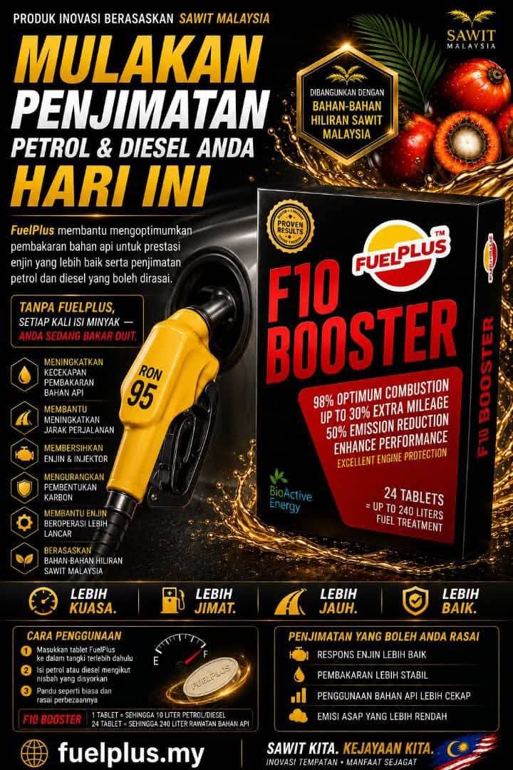 Jimat minyak kenderaan Fuelplus
