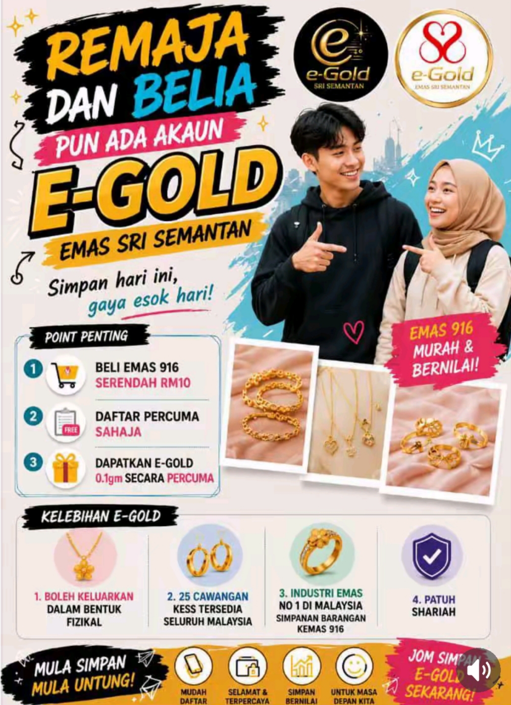 Daftar jadi ahli sspc-kedai emas sri sematan