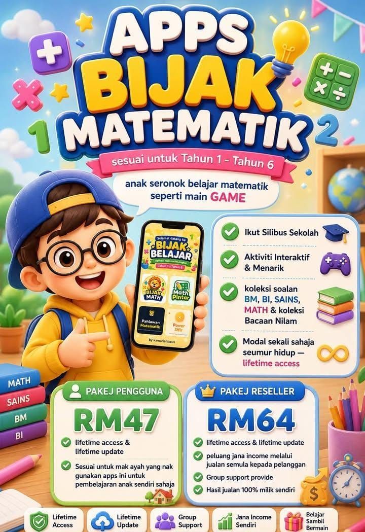 Applikasi Pendidikan Digital Matematik