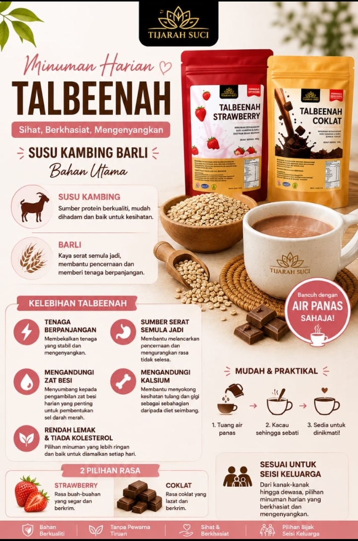 Talbenah minuman berkhasiat