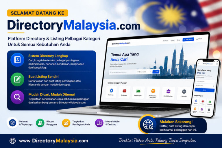 DirectoryMalaysia.com – Hartanah, Kenderaan, Travel/Penginapan