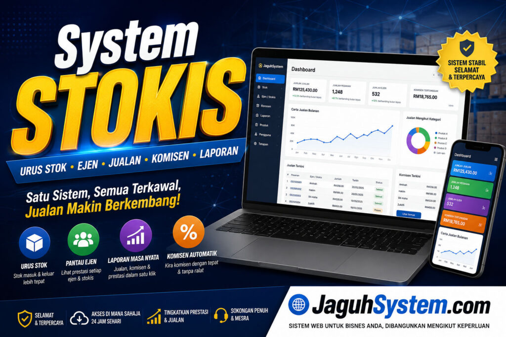 Bagaimana System Stokis Membantu Tingkatkan Jualan Produk Anda