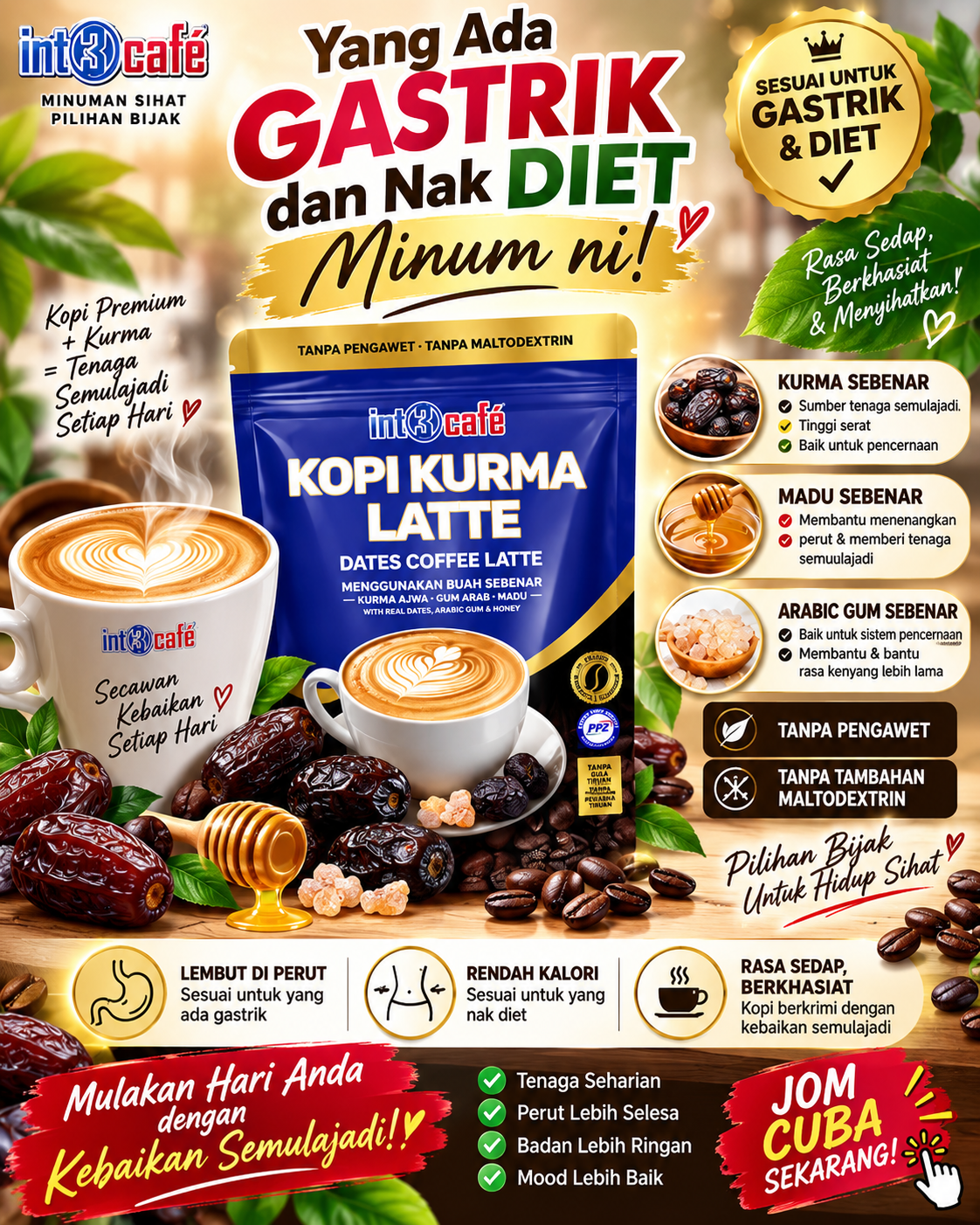 ☕ COMBO ISTIMEWA UNTUK SEISI KELUARGA! 💚