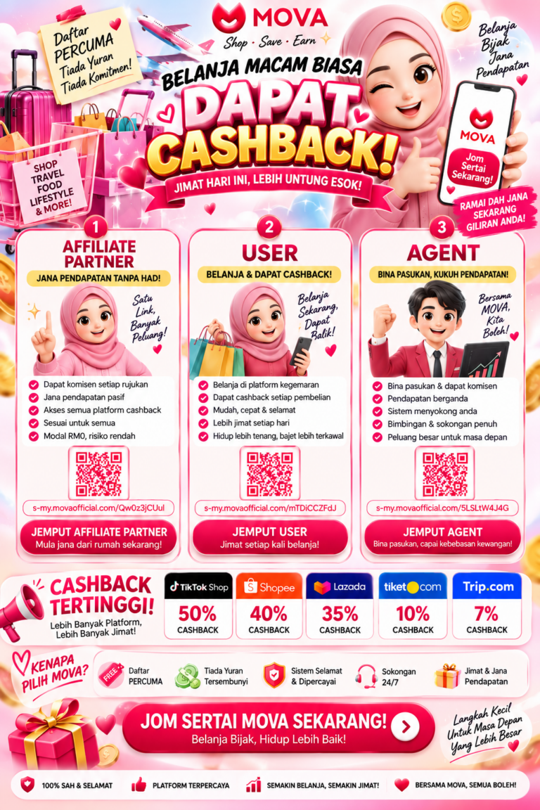 🔥 BELANJA ONLINE? JANGAN BIARKAN CASHBACK TERLEPAS! 🔥