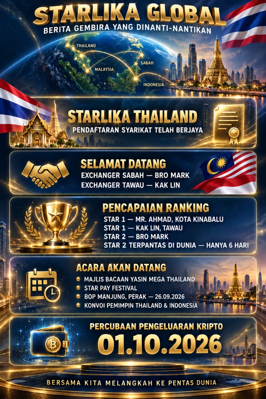 STARLIKA DAFTAR PERCUMA