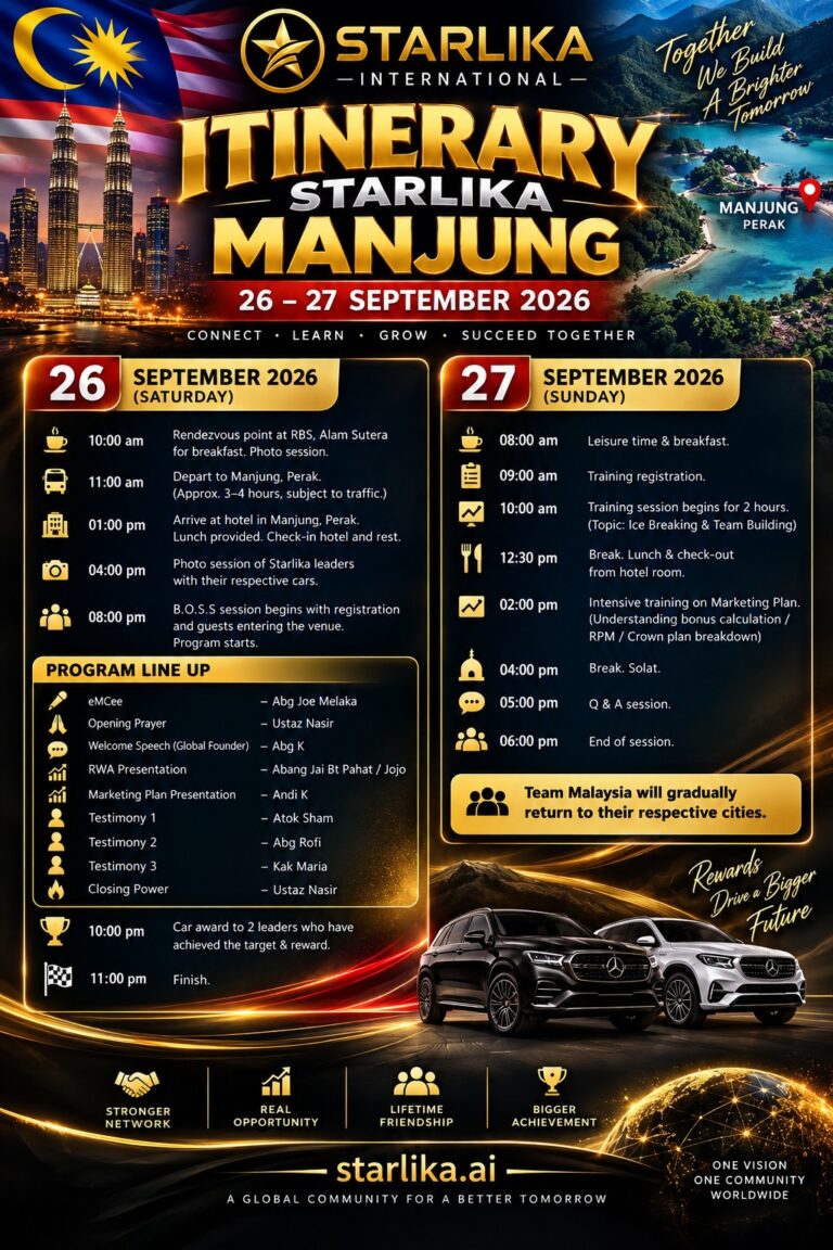 STARLIKA DAFTAR PERCUMA
