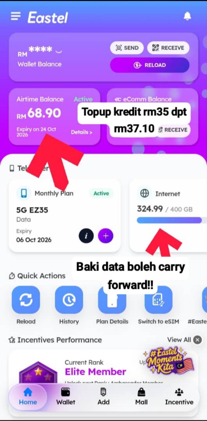 SIMKAD PREPAID EASTEL