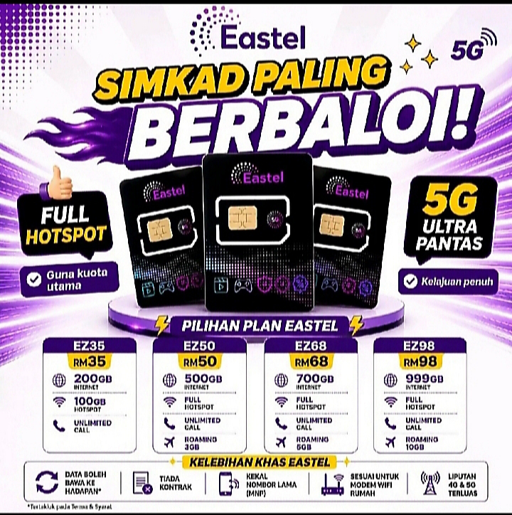 SIMKAD PREPAID EASTEL
